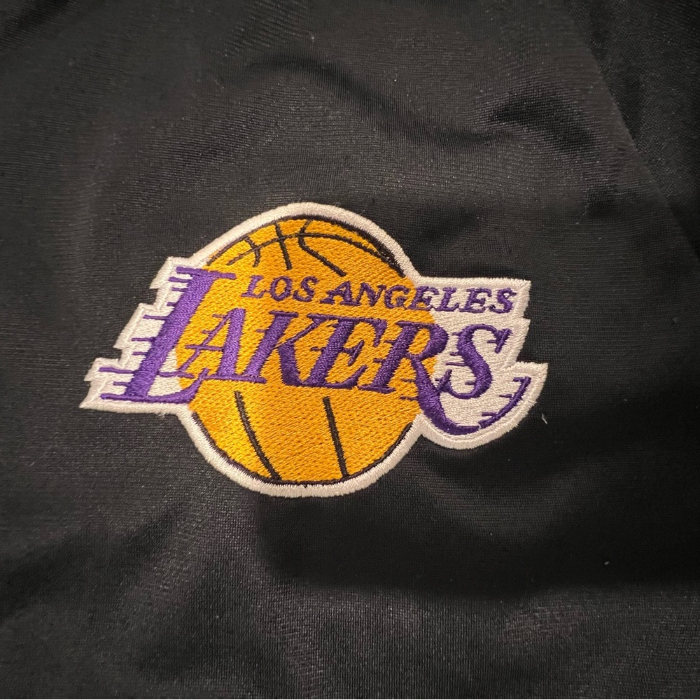 Rare Los Angeles Lakers Court Series Primary Logo Legacy Full Zip Track Jacket - Picture 3 of 4